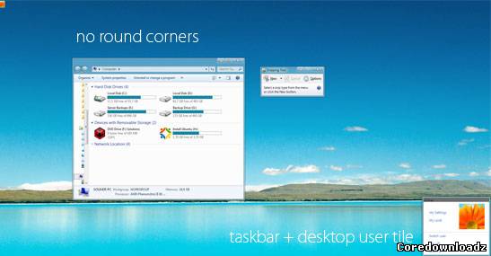 Windows 8 UX Pack 3.5 for Windows 7
