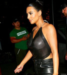 Kim Kardashian at Estiatorio Milos New York