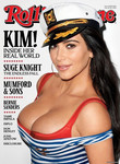 Kim Kardashian on July 2015 Rolling Stone's cover