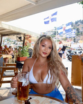Nafisa Tamrakar in bikini at Simi Island Greece